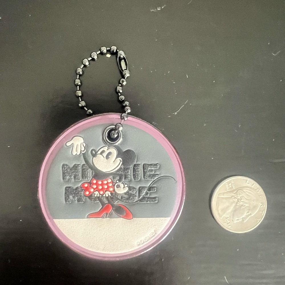 Coach Minnie Mouse Hangtag or Keychain - Picture 3 of 3